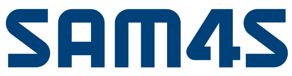 Logo SAM4S - Equipamentos POS