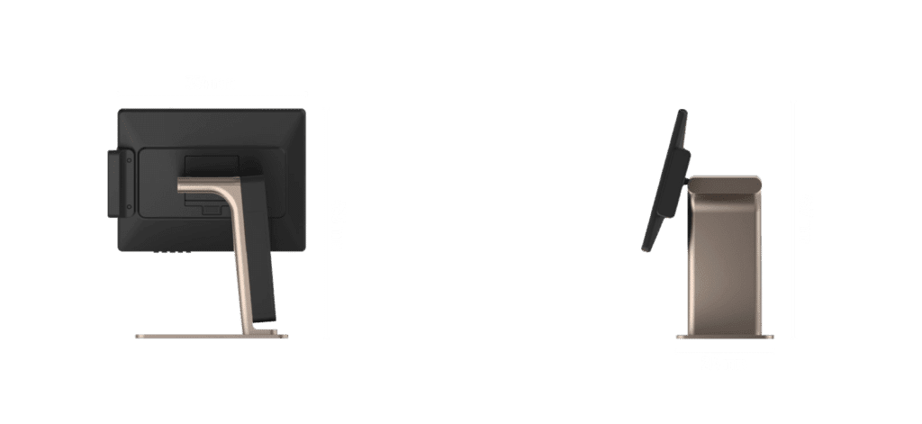 Dimensões SAM4S Forza terminal POS